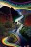 Placeholder: Dreaming Dreamtime Everywhen world-dawn ancestral past ancestral present unfixed in time abiding events serpent rainbow flat earth heavy rainstorms hills gorges creeks rivers