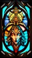 Placeholder: a stained glass picture of planet, epic legends game icon, symmetrical portrait rpg avatar, game icon stylized, intricate art deco patterns, game icon, intricate stained glass triptych, 4 k symmetrical portrait, 4k symmetrical portrait, in style of primal fire gun, ios app icon, stained glass art, app icon, game icon asset, dishonored