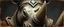 Placeholder: 3d airbrush render, close up on rhino badger warrior priest , pinhole cam, airbrush 3d rendering, in the style of Titian and Rembrandt , torn edges on border