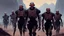 Placeholder: {{{Bio-engineered undead cyborg army marching}}} machine soldiers, hazmats, tactical wear, gas creepy landscape, techno gothic visual composition, science fiction painting, Denis Sarazhin, Alex Colville, Simon Stålenhag, Neil Blomkamp, Frank bowling, Christopher Shy, Alejandro Burdisio, RAW, gritty, high contrast, atmospheric horror art, gripping and suspenseful, vivid, neon overlay, narrative art, textured, dramatic, surreal horror, gestural, retro futuristic nightmarish art, apocalyptic art