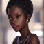 Placeholder: beautiful transparent smooth realistic black girl, extremely sharp detail, finely tuned detail, ultra high definition, 8k, unreal engine 5, ultra sharp focus, accurate hands