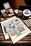 Placeholder: Craft detailed illustrations that captures the essence of reality game named 'Exit #19', that about 'There are no confidentiality measures set up for this place. More packages can be added appropriately'