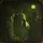 Placeholder: Daguerrotype close up some mysterious figures, odd background, Hieronymus Bosch Max Ernst ambient light, by Minicavio Quollati and Marlost Endgulp, Amano, Botticelli, Alphonse Mucha