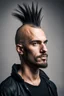 Placeholder: Man with a mohican