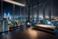 Placeholder: in luxury room in top floor of skyscrapper in moder city at night sky, ,city scape at backgrownd