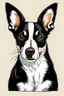 Placeholder: graphic design of american rat terrier