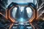 Placeholder: landscape outdoor portal connected to cyber world, Cinematic smooth, Blender, octane render, high quality, High resolution, cyberpunk