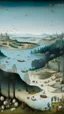 Placeholder: A pale blue small dreamland painted by Pieter Bruegel the Elder