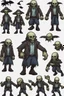 Placeholder: undead sprite sheet for animation (idle, run, jump movement)