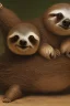 Placeholder: 4 pictures of the same sloth moving in sequence