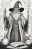 Placeholder: Wizard with majestic beard and pointy hat doing wizard stuff