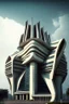 Placeholder: Futuristic Architecture of the building of Reserve bank of India
