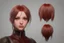 Placeholder: Character female cute design for 3D modeling involves creating a visually appealing and functional character that can be translated into a three-dimensional model 8k art station