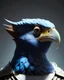 Placeholder: "twitter, mysterious Kenku male, bird, full-scale head and shoulders portrait, 8k resolution concept art portrait by Greg Rutkowski, Artgerm, WLOP, Alphonse Mucha dynamic lighting hyperdetailed intricately detailed Splash art trending on Artstation triadic colors Unreal Engine 5 volumetric lighting Splash art fantasy"