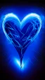 Placeholder: blue heart background