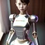 Placeholder: beautiful smooth realistic Japanese robogirl robot body, run, cat aye, extremely sharp detail, finely tuned detail, ultra high definition, 8 k, unreal engine 5, ultra sharp focus, accurate sword wings