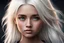 Placeholder: девушка с светлыми белыми волосами 4к фото реалистичность