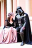 Placeholder: Darth vader flirting with princess leia, naboo,