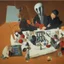 Placeholder: Putin, President Xi Of China And Joe Biden Play Chess With A Pigeon,Ufo And Atomic Bomb Mushroom Cloud,Complex Surgical Instruments Intermixed With A Newborn Boy,Minimalism,Painting By Adrian Ghenie,Rene Magritte,Pablo Picasso,Michelangelo,Salvador Dali,Lucian Freud