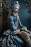 Placeholder: denim rococo, marie antoinette