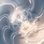 Placeholder: Mesmerizing abstract 3d visual, recursive structure of flowing translucent shapes, centered, soft aesthetic, positive space.