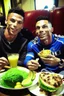 Placeholder: ronaldo eating messi