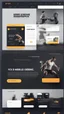 Placeholder: Design a user-friendly and visually appealing landing page for a gym website, prioritizing an intuitive user experience