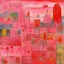 Placeholder: A pink magical land with runestones painted by Paul Klee