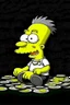 Placeholder: bart simpson eating coins