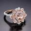 Placeholder: diamond and morganite ring, art noveau, filigree, floral, breathtaking, highly ornate, delicate, intricate, photorealistic, high fashion, fine jewellery, luxury, designer