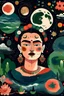 Placeholder: imagen del espacio al estilo de frida kahlo