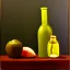 Placeholder: still life bottle