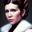 Placeholder: actress carrie fisher with symmetrical short hair, fur coat, 17th century, insanely detailed, 16k resolution, perfect eyes, round pupil, cinematic smooth, intricate detail, painted Renaissance style