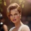 Placeholder: Eva Herzigova has angel wings. She has beautiful eyes, Her hair flies in the air. with yellow flowers for hair, closed eyes, rtx, reflection, 8k, glow, winning photography, caustics