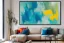 Placeholder: Add a pop of color to your walls with this vibrant abstract print, perfect for any room in your home