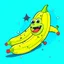 Placeholder: draw cartoon banana as starship