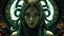 Placeholder: mdjrny-v4 style Medusa, greek mythology, young female face, green aesthetic, young female face, golden ratio, symmetric, elegant, ornate, luxury, matte painting, ultra realistic, concept art, intricate details, highly detailed, photorealistic, octane render, 8k, unreal engine, sharp focus, volumetric lighting unreal engine. art by artgerm and greg rutkowski and Alphonse Mucha and Vraska GolgariHijabi cute girl with cyberpunk prosthetics, with QURAN, in islamic dress, long hair, Spaceship inside,