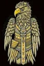 Placeholder: Eagle wearing crown and holding sword with Amberian Security Consulting under neat