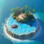 Placeholder: The Isometric Glass Tall Box Mini Model Little Real Island shape smooth Mixed Water Fall Under Ocean Sunshine Summer Background Blue Sea, The Last Of Us / Avatar, Octane Render / ZBrush, Cinematic, IMAX Film, Nikon D750, 16K, Autostereoscopy, Anthropomorphic, Golden Ratio, Geometry, Symmetric, Depth Of Field, Highly Detailed, Ultra Realistic, Beautiful Lighting, Halfrear Lighting, Soft Light, Candoluminescence, Cast Shadow, Reflective, Glow, Translucent, Normal Map, Carbonated --testp