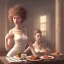 Placeholder: a dinner date with the girl next door, slice of life, modern, realistic,!! looking at the camera!!, solo, first person pov, enjoying life!!! elegant, highly detailed, digital painting, artstation, concept art, matte, sharp focus, illustration, art by Malika Agueznay.