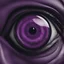 Placeholder: Фиолетовый демонический глаз