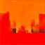 Placeholder: Paris on Fire: abstract color field painting in the styles of Mark Rothko and Colin McCahon
