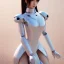 Placeholder: beautiful smooth realistic Japanese catgirl robot body with long legs run, cat aye, extremely sharp detail, finely tuned detail, ultra high definition, 8 k, unreal engine 5, ultra sharp focus, accurate wings