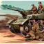 Placeholder: a unit composed almost exclusively of Japanese-American soldiers who heroically battled their way through the notoriously well-defended Axis frontlines during the Anzio campaign of World War II and beyond. All the action and emotion of the wartime narrative is brought to life in vivid details by comic artist Tony Moy. comic watercolor illustrations,masterpiece, best quality, colorful paint, swirling paint,