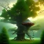 Placeholder: A giant tree With a giant treehouse