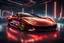 Placeholder: FERRARI GOLD red CHROME design, high quality, 3d render, digital art, 32K ultra hd, hyper realistic, cinematic, high definition, new design, tron style, ultra detailed atmospheric details, beautiful glowing effects, sparkle effects, MULTICOLORS, METAL MATERIAL,