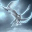 Placeholder: snow winged OWL lightning