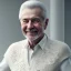 Placeholder: beautiful smooth realistic, Russian male, 90 y/o, white background, extremely sharp detail, finely tuned detail, ultra high definition, 8k, unreal engine 5, ultra sharp focus, smile teeth, happy