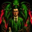 Placeholder: HP Lovecraft and his monsters art