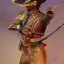 Placeholder: portrait,"Insanely detailed photograph of a mariachi warrior", charo with crossbow belt, sequenced Sombrero, detailed D20 flair, digital painting, artstation, concept art, smooth, sharp focus, illustration, art by artgerm and greg rutkowski and alphonse mucha, 8 k